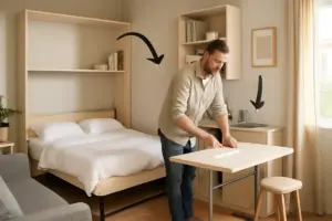 Soluzioni d’arredo multifunzione per case piccole: triplo risparmio con pochi cambiamenti