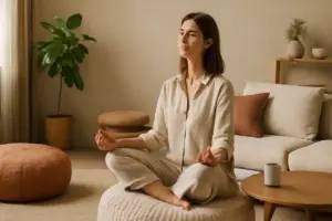 Arredare uno spazio relax con pouf e sedute basse: il vantaggio nascosto sul benessere quotidiano
