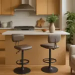 Sgabelli regolabili in cucina open space: scopri il vantaggio ergonomico che migliora anche l’ambiente