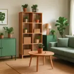 Come organizzare la zona living con mobili green: soluzioni che regalano spazio e riducono spese