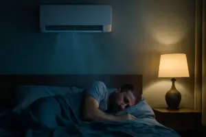 Posso lasciare acceso il climatizzatore anche di notte? I pro e contro che spesso non vengono considerati