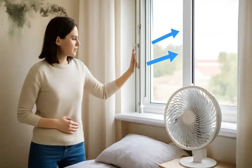Come evitare muffa con la giusta ventilazione? Due accorgimenti per una casa salubre