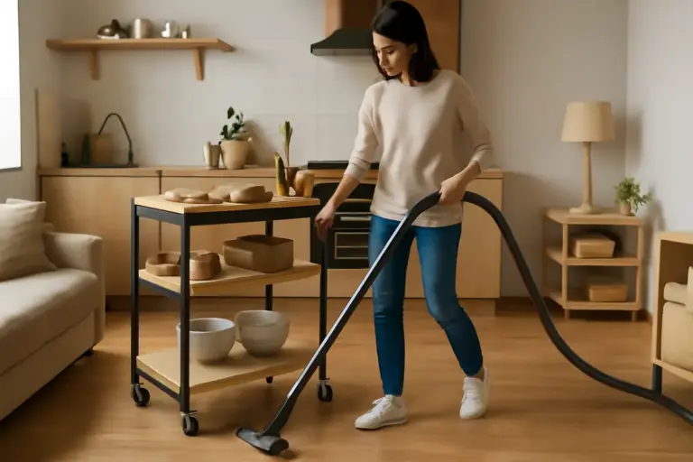 Utilizzare mobili su rotelle in cucina e soggiorno: il benefit pratico che semplifica anche la pulizia