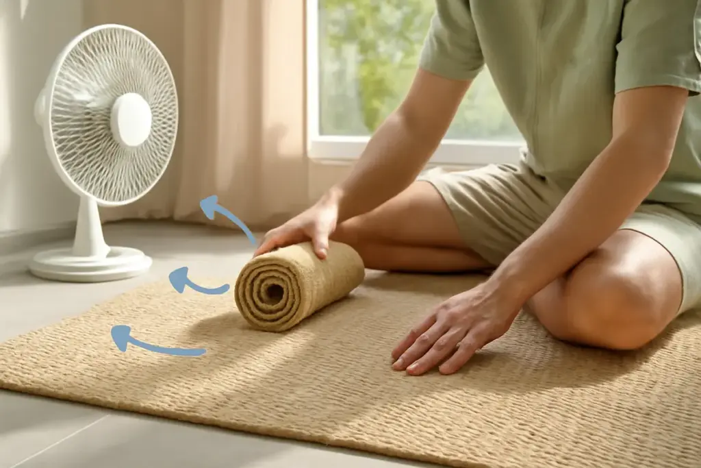 Come scegliere tappeti estivi per ambienti caldi? il materiale giusto che facilita raffrescamento e pulizia