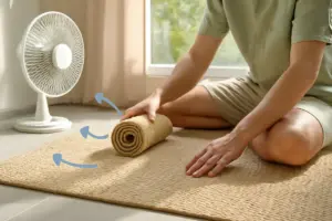 Come scegliere tappeti estivi per ambienti caldi? il materiale giusto che facilita raffrescamento e pulizia