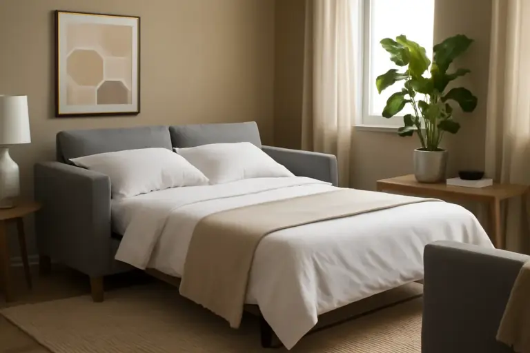Divano letto per salotto moderno: la scelta più funzionale che non compromette lo stile